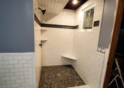 Basement Bathroom Tile Shower
