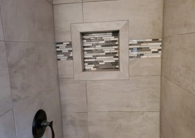 Tile Shower update