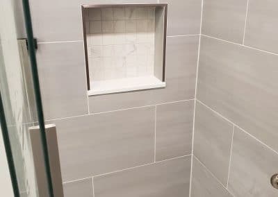 Bathroom Shower Tile Side Job 6