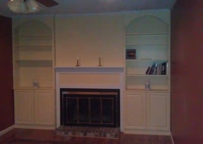 custom built in cabinets