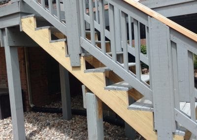 wood staircase repair
